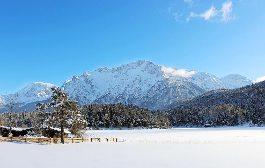 Post-Hotel Mittenwald Bagian luar foto