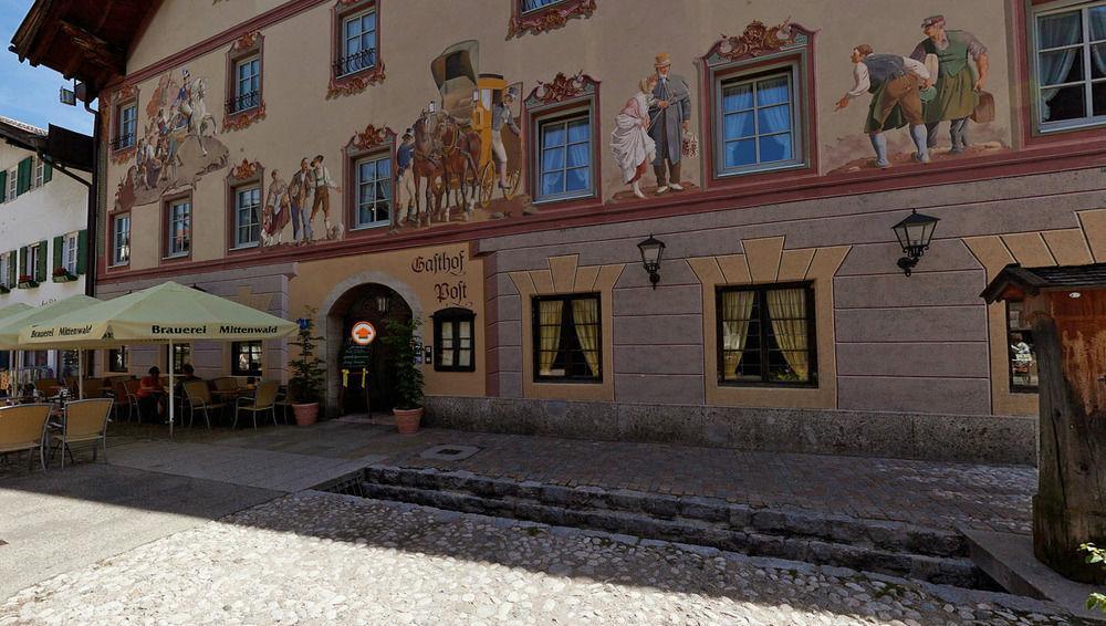 Post-Hotel Mittenwald Bagian luar foto